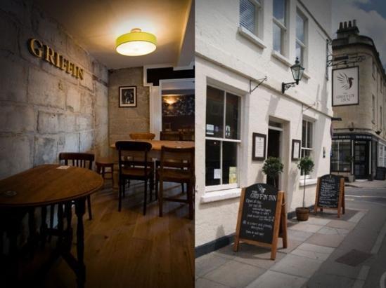 The Griffin Inn Bath Exterior foto